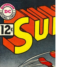 Load image into Gallery viewer, 1962 Superman DC Comic Book #155 12 cent Advertising
