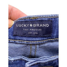 Load image into Gallery viewer, Lucky Brand Jeans Womens 2/26 Distressed Denim Mid Rise Straight Sweet
