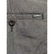 Load image into Gallery viewer, O'Neill Shorts Mens 38 Gray Plaid Hybrid Golf Performance Outdoors Athleiure
