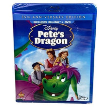 Load image into Gallery viewer, Disney Petes Dragon Blue Ray DVD 35th Anniversary Edition Movie Sealed
