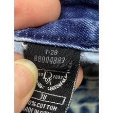 Load image into Gallery viewer, D-Lux Denim Brand Shorts Mens 38 Moto Biker Grunge Distressed Zippers Hip Hop
