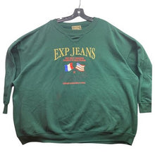 Load image into Gallery viewer, VTG Express Jeans Sweatshirt Mens Extra Large Spell Out Flags Oversize Pull Over
