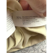 Load image into Gallery viewer, Bershka Shirt Womens Medium Mock Neck Sleeveless Beige Stretchy Base Layer
