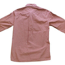 Load image into Gallery viewer, Brooks Brothers Shirt Mens Large Red Fleece Gingham Check Button Down Academia
