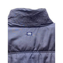 Load image into Gallery viewer, Ecko Unltd Puffer Vest Mens Medium Full Zip Sleeveless Spell Out Outdoor Y2K
