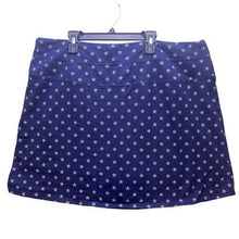 Load image into Gallery viewer, Intro Love The Fit Skort Womens 2XL Navy Blue White Star AOP Tummy Control  Plus

