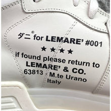 Load image into Gallery viewer, Dani For LEMARE Shoes Mens 12 Urano Italy High Top Spell Out Athletic NWOT
