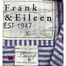Load image into Gallery viewer, Frank &amp; Eileen Shirt Womens Small Nautical AOP Preppy Academia Beachy Coastal
