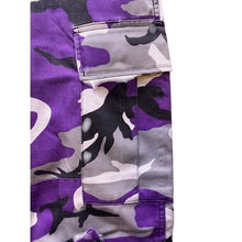 Load image into Gallery viewer, Rothco BDU Pants Mens Small 30x30 Purple Camoflauge Utility Gorpcore Tactical
