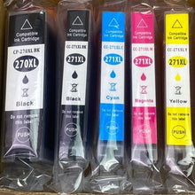 Load image into Gallery viewer, Compatible Ink Cartridge Set PGI 270XL CLI 271XL Black Cyan Magenta Yellow
