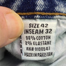 Load image into Gallery viewer, Evolution In Design Mens Jeans 42x 32 Y2K Distressed Thrashed Grunge Streetwear
