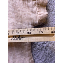 Load image into Gallery viewer, Tahari Blouse Womens Extra Large Organic Linen Beige Mature Office Professional

