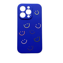 Load image into Gallery viewer, Blue Smiley Face iPhone Pro 6.1" Case Protective Phone Cover
