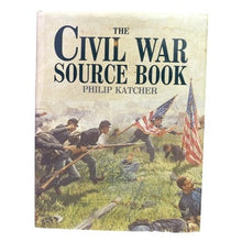 Load image into Gallery viewer, The Civil War Source Book Hardcover Book W/ Dust Jacket History Reference
