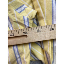 Load image into Gallery viewer, Ralph Lauren Golf Shirt Mens Medium Button Down Yellow Stripe Tilden Preppy
