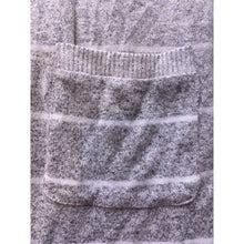 Load image into Gallery viewer, Market &amp; Spruce Sweater Womens Large Striped Open Front Cardigan Rayon Cosy Soft
