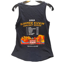 Load image into Gallery viewer, General Duffy's Tank Top Womens Small Trucker Cowboy Subaru Oregon Black
