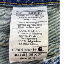 Load image into Gallery viewer, Carhartt Jeans Mens 38x30 Workwear Grunge Preppy Academia Career Streetwear
