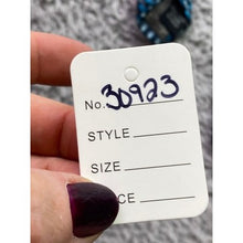 Load image into Gallery viewer, Alexander Julian Colours Necktie Mens Blue Geometric
