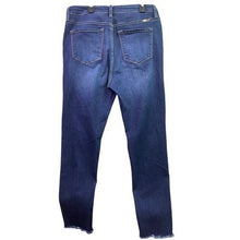 Load image into Gallery viewer, Kancan Jeans Womens 11/29 Frayed Hem Logo Normalcore Preppy Academia Festival
