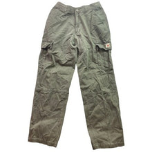 Load image into Gallery viewer, Raider Pants Mens 29x32 Cargo Olive Green Utility Workwear Outdoors Gorpcore
