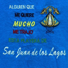 Load image into Gallery viewer, King Playeras Shirt Mens Medium San Juan de los Lagos Embroidered Spell Out
