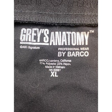 Load image into Gallery viewer, Greys Anatomy Pants Men's Extra Large Medical Workwear Scrub Drawstring Black
