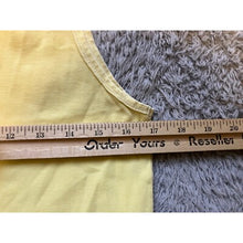 Load image into Gallery viewer, Life is Good Tank Top Womens Extra Large Yellow Chill Ice Cream Cone Summertime
