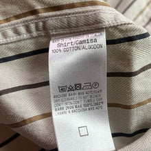 Load image into Gallery viewer, Ermenegildo Zegna Shirt Mens Large Striped Academia Preppy Career Professional
