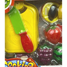 Load image into Gallery viewer, Happy Cooking Play Set Pretend Food Cutting Fruit Vegetable Kitchen Toy Kids 3+
