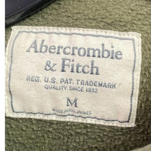 Load image into Gallery viewer, Abercrombie &amp; Fitch Hoodie Womens Medium Camouflage Spell Out Grunge Pull Over
