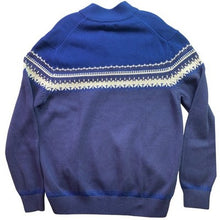 Load image into Gallery viewer, IZOD Sweater Mens Extra Large Quarter Zip Peacoat Preppy Academia Pull Over NWT
