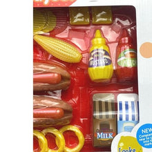 Load image into Gallery viewer, Pretend Play Food Playset Kitchen Interactive Sensory Toy NIB
