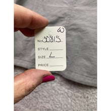 Load image into Gallery viewer, XCVI Jacket Womens Large Gray Mesh Full Zip Hooded Utility Gorpcore Lightweight
