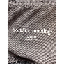 Load image into Gallery viewer, Soft Surroundings Pants Womens Medium Gray Leggings Jeggings Spandex Straight

