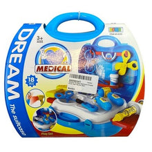Load image into Gallery viewer, Pretend Doctor Case Playset Medical 18 Piece Toy Interactive Sensory Ages 3+
