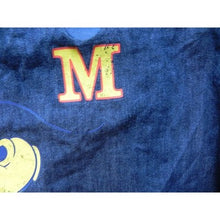 Load image into Gallery viewer, Mickey Mouse Shirt Womens Medium Long Sleeve Button Up Denim Disney Patchwork
