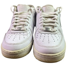 Load image into Gallery viewer, Nike Air Force 1 Shoes Mens 8.5 White AF1 Leather Low Top Sneakers Lifestyle

