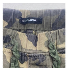 Load image into Gallery viewer, Fashion Nova Joggers Womens Medium Camo Skinny Pull On Distressed Grunge
