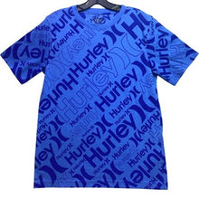 Load image into Gallery viewer, Hurley Shirt Boys Extra Large AOP Spell Out Logo Preppy Surfboard Streetwear
