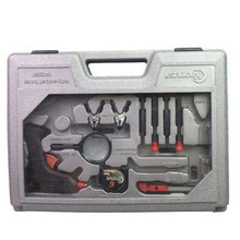 Load image into Gallery viewer, Kroma Hobby Tool Kit Model 847 Magnifier Box Knife Glue Gun Screwdrivers
