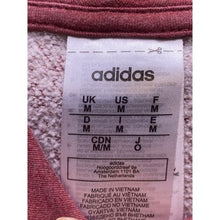 Load image into Gallery viewer, Adidas Hoodie Mens Medium Maroon Spell Out Sweatshirt Pullover Athleisure
