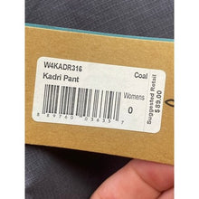 Load image into Gallery viewer, Prana Pants Womens 0 Kadri Coal Gray Sustainable Cargo Gorpcore Organic NWT
