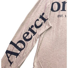 Load image into Gallery viewer, Abercrombie Fitch Shirt Mens Small Spell Out AOP Preppy Academia Streetwear
