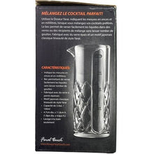 Load image into Gallery viewer, Final Touch Yarai Jigger Glass 3.4oz 100ml Cocktail Mixing Bar Cart
