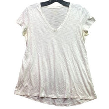 Load image into Gallery viewer, Lilly Pulitzer Shirt Womens Extra Small White V Neck Short Sleeve Fairycore
