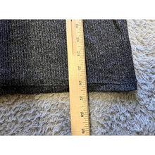 Load image into Gallery viewer, Haptics Shirt Womens 1XL Leopard Print Henley Long Sleeve Gray Knit Pullover
