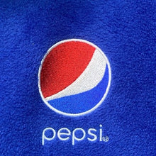 Load image into Gallery viewer, Vintage Pepsi Jacket Womens 3XL Fleece Full Zip Logo Spell Out Promo Advertising
