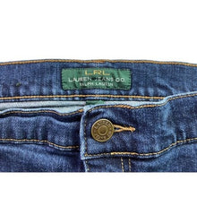 Load image into Gallery viewer, LRL Lauren Jeans Co Womens Size 20W Pants Ralph Lauren Blue Denim
