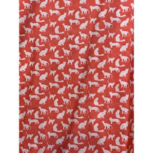 Load image into Gallery viewer, Gap Shirt Dress Womens Extra Large Cat AOP Casual Short Sleeve Coral Summer
